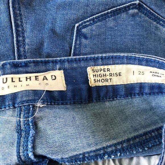 Bullhead super high rise stretch short shorts - Picture 4 of 4